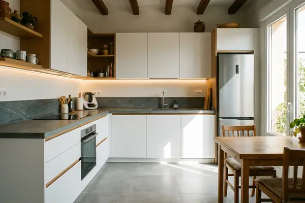 Reforma de cocina moderna en Parets del Vallès